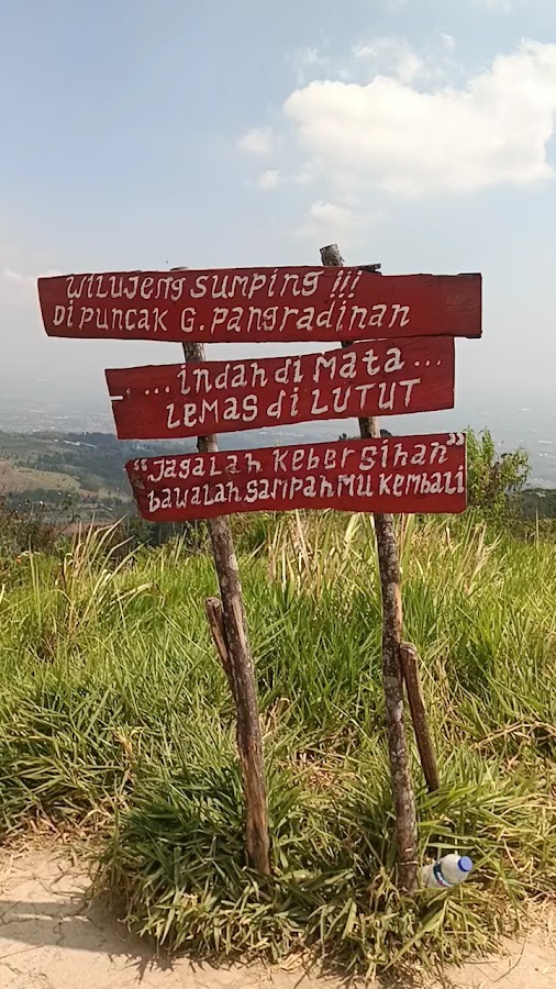 Jalur Pendakian Gunung Pangradinan