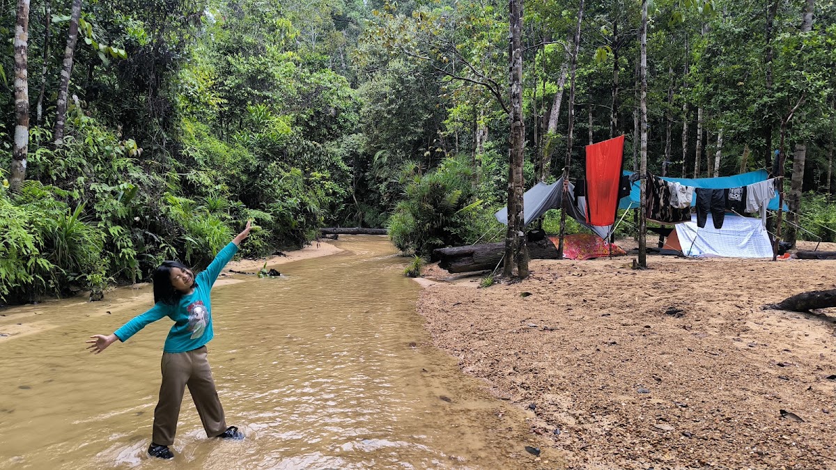 Tempat cemping khusus berjiwa berani