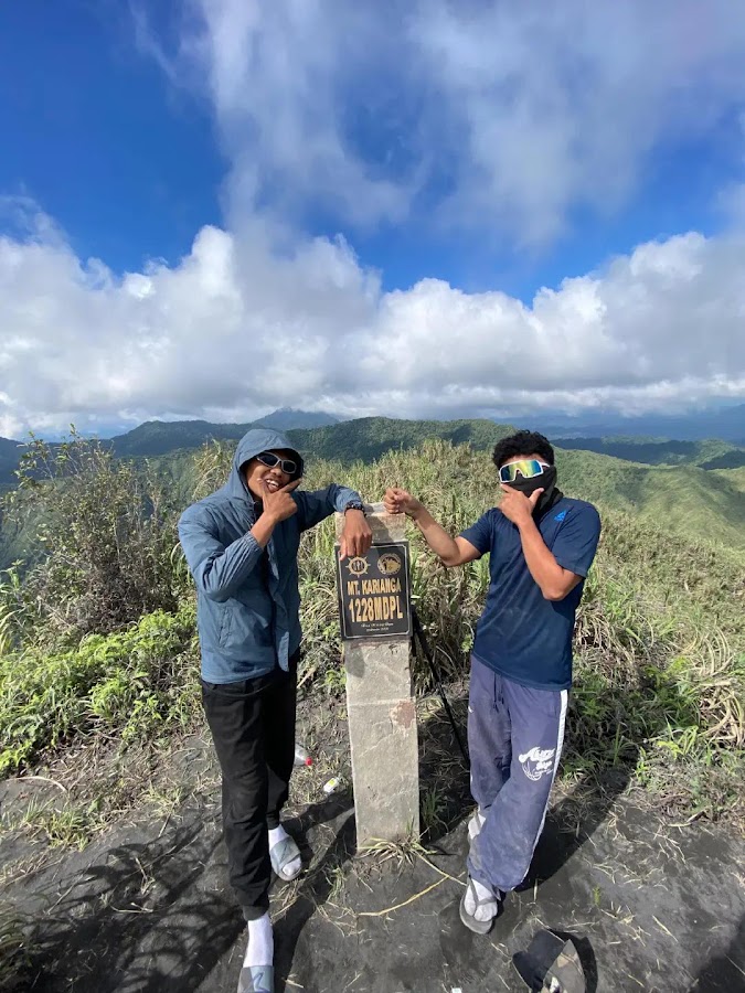 Jalur pendakian Gunung Karianga