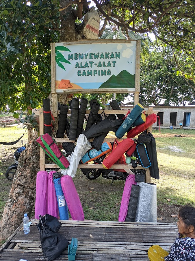 Pulau outdoor tapandulu (sewa alat camping))