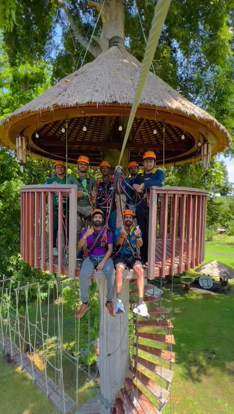 Manado Treetop Zipline Park