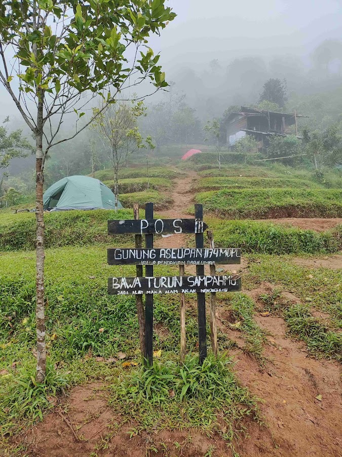 Pendakian Gunung Aseupan via Abah Umar