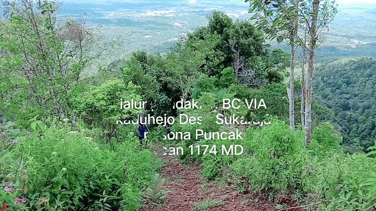 GUNUNG ASEUPAN VIA KADUHEJO SUKARAJA
